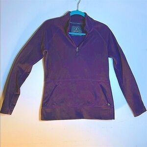 GRAMICCI Women's Half-Zip Purple Fleece SZ M